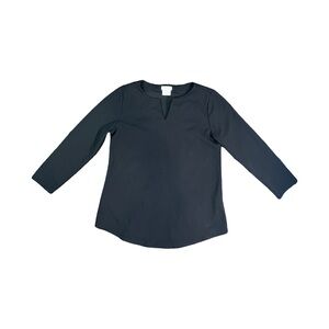 VAN HEUSEN Black Formal 3/4 Sleeve Top